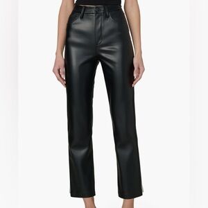 Joe's Jeans Black Straight Leg Pants